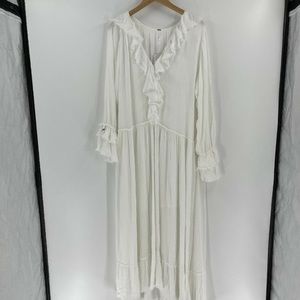 Free People Sweet Darlin' Long Sleeve Maxi Dress